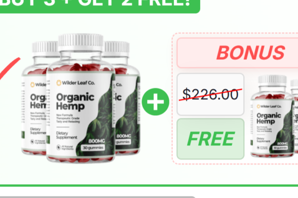 Wilder Leaf Organic Hemp Gummies Australia