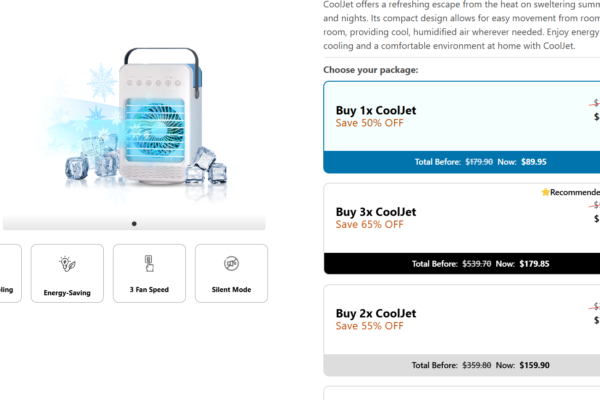 CoolJet Portable AC