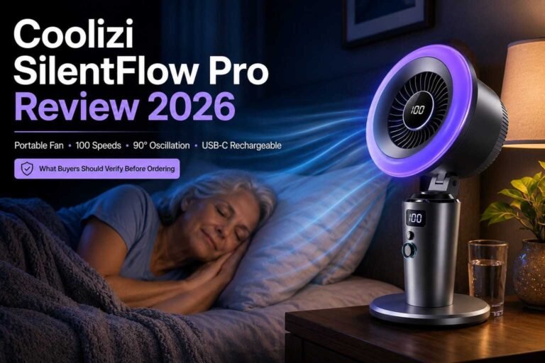 Coolizi Portable Fan UK Reviews 2026: 30-Day Experience, Benefits, Side Effects & Verdict